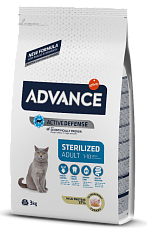 Advance Cat Sterilized (Индейка)
