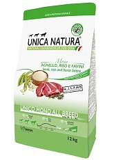 Unica Natura Mono All breed Dog (Ягненок)