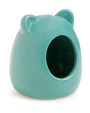 Beeztees Домик для грызунов керамический, мята