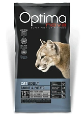 Optimanova Cat Adult (Кролик и картофель)