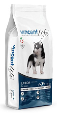 Vincent Life Junior Dog (Курица и рис)