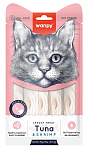 Wanpy Cat Нежное пюре из тунца и креветок