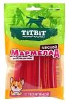 ТИТБИТ Мармелад мясной с телятиной для собак