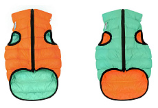 Airy Vest Lumi Курточка двухсторонняя, оранжево-салатовая