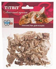 ТИТБИТ Легкое говяжье (для кошек) - мягкая упаковка