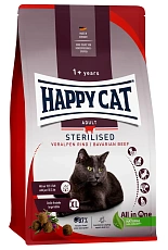 Happy Cat Sterilised Voralpen-Rind (Баварская говядина)