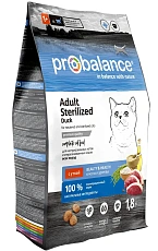 ProBalance Cat Sterilized (Утка)