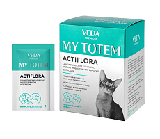 VEDA My Totem Actiflora Cинбиотический комплекс для кошек
