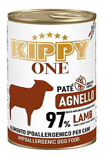 Kippy ONE Monoprotein Hyppoallergenic Dog Паштет из ягненка