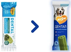 Мнямс DENTAL Зубные спонжи с эвкалиптом