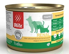 BLITZ Vetline Renal Dog (Индейка)