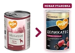 Мнямс Деликатес Паштет из телятины с печенью для собак