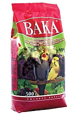 ВАКА ВК Корм для попугаев с минералами и овощами