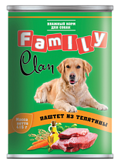 Clan Family Паштет из телятины для собак