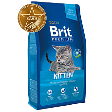 Brit Premium Cat Kitten (Курица)