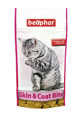 Лакомство Beaphar Skin & Coat Bits