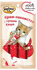 Мнямс Крем-лакомство для кошек с тунцом Кацуо