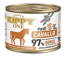 Kippy ONE Monoprotein Hyppoallergenic Dog Паштет из конины