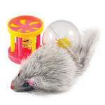 Triol XW0087 Игрушка для кошек Мяч, мышь, барабан