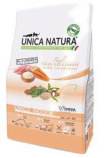 Unica Natura Unico Indoor (Курица, рис, морковь)
