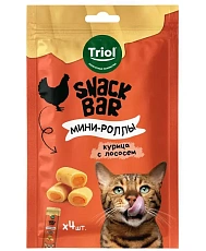 Triol Snack Bar Мини-роллы с начинкой из курицы с лососем