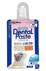 Ароматная зубная паста для устранения запаха из пасти у кошек со вкусом курицы