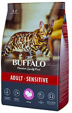 Mr. Buffalo Cat Adult Sensitive (Индейка)