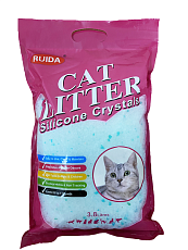 Cat Litter Силикагель (Яблоко)