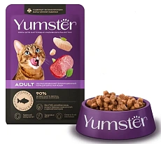 Yumster Adult Cat (Рыба в соусе)