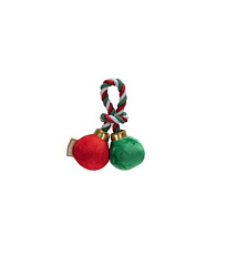 Beeztees Игрушка Christmas Balls With Flossy