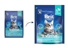 Brit Premium Cat Sensitive (Ягненок, индейка)