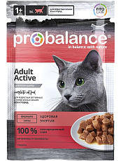 ProBalance Консервированный корм Active Cat