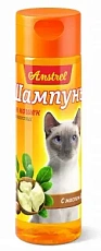 Amstrel Шампунь для гладкошерстных кошек (масло ши)