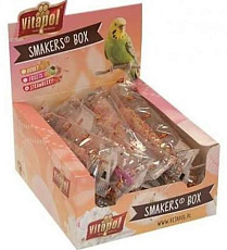 "Vitapol" Smakers Box с фруктами д/волн. попугаев, 12 шт