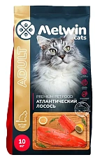 Melwin Adult Cat (Атлантический лосось)