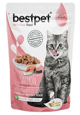 Bestpet Sterilised Cat (Лосось в желе)