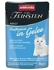 Vom Feinsten Adult Raffinesse (Курица и треска в желе)