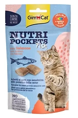 GimCat Nutri Pockets с лососем