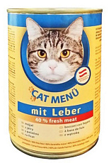CAT Menu Консервир. корм для кошек (Печень)