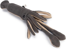 Beeztees Игрушка для собак Кальмар серый