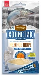 Деревенские лакомства Холистик Нежное пюре из лосося с икрой летучей рыбы
