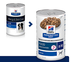 Hill's Prescription Diet z/d Food Sensitivities Влажный корм для собак