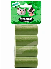 IMAC Пакеты для сбора фекалий, зеленые
