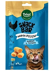 Triol Snack Bar Мини-роллы с начинкой из курицы с тунцом