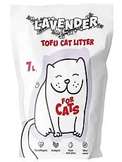 FOR CATS Наполнитель Tofu Natural (лаванда)