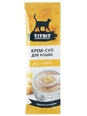 ТИТБИТ Крем-суп для кошек с сыром