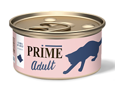Prime Adult Консервы (Кусочки говядины в соусе) для кошек