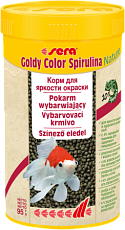 Sera Корм для золотых рыбок "Goldy Color Spirulina Nature"