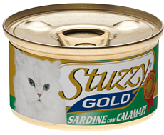 Stuzzy Gold Консервы в собств.соку (сардины/кальмары)