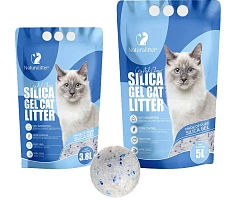 Naturalitter Silica Gel Cat Litter Без аромата